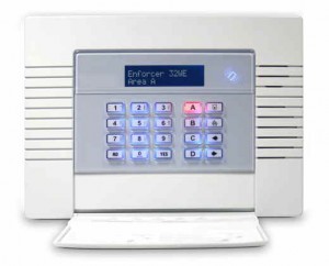 Low battery panel keypad