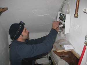 alarm battery replacment